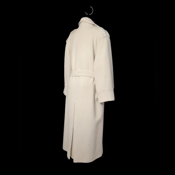 Harve Benard Cream Belted Coat - Picture 11 of 14